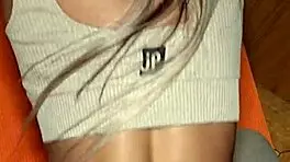 Ass job dry humping and cum on yoga pants