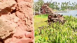 stripping in public beach x2