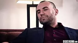 house owner spotted a babe's sweet ass in uniform and he took it