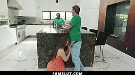 Wearing green isnt enough guy fucks young girl in taboo affair