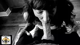 hot granny swallows a big juicy load