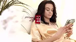 Pure kitty - skinny teen seduces bf for creampie