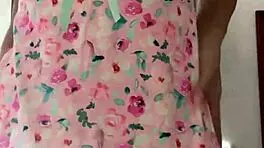 Look at this innocent girl in pajamas spy camera