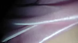 Wet pussy orgasms from doggystyle creampie fucking.