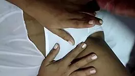 Amateur Cums Twice With Her New Stepsister For The First Time