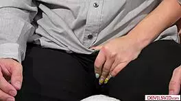 Young Woman Ass Fucked By Older Man In Descriptive Anal Blowjob Licking Masturbation Pussy Oral Sucking