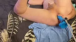 Teen Gets Fucked By Machine In Anal Session