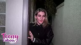 teen sucks and fucks prof for better grade