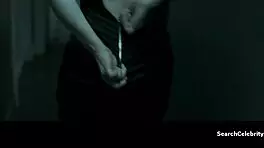 Juliette Binoche flaunts her big tits in a topless nude sex scene