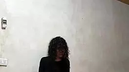 I accidently spied on the busty colombian studen't undressing during the study trip