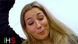 Sexy curvy blonde girl fucked in pussy and ass