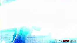 Redhead milf resists control during hardcore riding and oral session