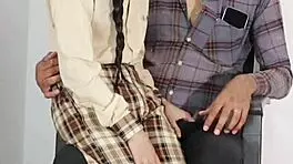 Schoolgirl Feels Rough Fucking By Teacher With Big Cock