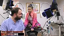 The Doctor's New Sex Slave Raya Nguyen Moans In Intense Domination