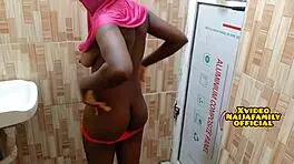 Feeling Ecstasy as Natural Tits Muslim Teen Gets Fucked in Hijab and Creampied