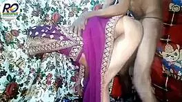 Great sex by lifting saree