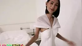 Picking Up a Slender Petite Ladyboy at the Mall for Anal Action