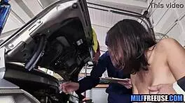 Wife Freeused in Auto Repair Shop