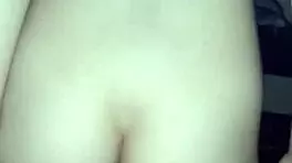 Hey, this young skinny babe is moaning so loud while giving her pussy and ass! 😩