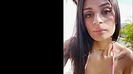 Breiny Zoe's ass destroyed by producer's cock in latina casting