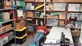 i got nailed over desk, tight pussy creampied