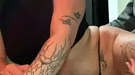 kitchen fuck with latina girlfriend and roommate