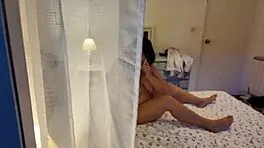 My Stepmom Didn't Close The Door Her Pussy Is So Hairy