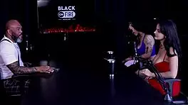 why did she dance sensual after saying art work?