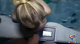 Oh, Rex Ryder's cheating girlfriend is sucking that monster cock at the resort featuring Ailee Anne!