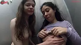 Enjoying a day at the mall