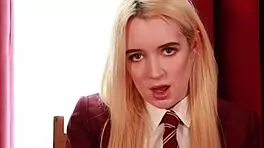 British Student Does Upskirt J.O.I.!