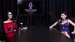 Annie Clementine and Bia Hot in Intense Preliminaries Podcast Moments!