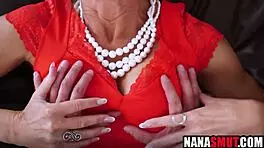 Blonde Summer Stevens Enjoys Feet Massage from Mature Woman