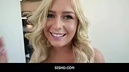 minxx markey gets a deep relaxing throat massage from nicky rebels big hard cock