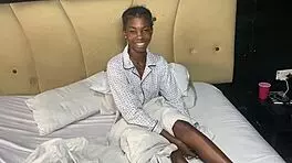 Beautiful African Model Undergoes Casting Interview