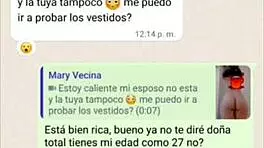 doña mary undresses when her husband goes away