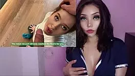 Rubia de grandes tetas naturales se coge a su patron