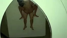 Cumshot in wet pussy of young brunette