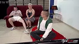 Old Nanny Enjoys Tenderness