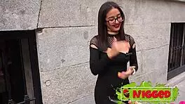 Young Latina Wants Monstercock Exhibitionist And Very Experienced The Beautiful Alice Biancci Has Interracial Sex On Nigged