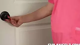 Caught fapping and got fucked