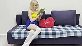 Was the teaser amateur student girl fucked by her tricky wizard-tutor?