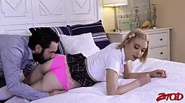 chloe couture enjoys her boyfriend's big cock in various positions