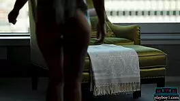 i'm petite milf beauty meghan leopard, getting fully naked for playboy