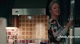 Milf dominates her young 18+ redhead submissive lesbian lover dee williams scarlet skies