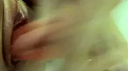 Beautiful Girl Sensual Play Pussy Dildo And Shower Stream