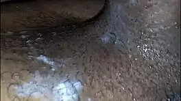 throwback darkchocolatebarbie facial after a sloppy blowjob