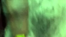 grandpa daddy jack off and watch his black domestic play with pussy then gets a blowjob for her raise