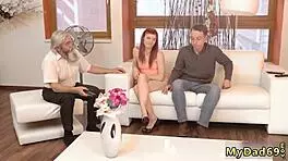 teasing old man and young 18+ couple hd first time unexpected practice