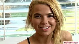 an old man passionately assfucks a young blonde teen